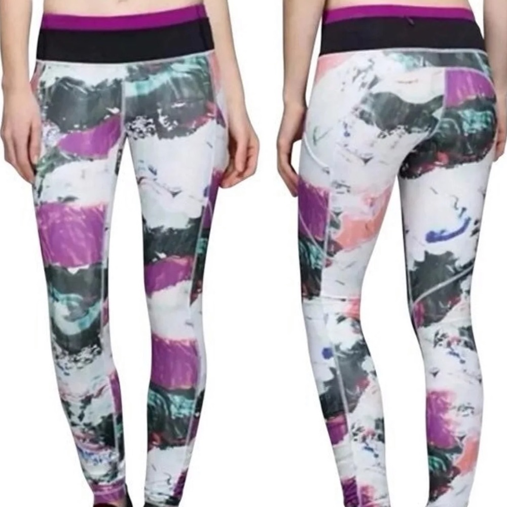Lululemon Watercolor Leggings